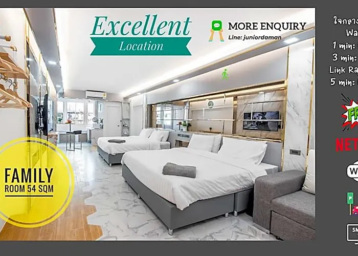Family Hub @ Pratunam 6 - Group + Free Pickup 酒店 2*